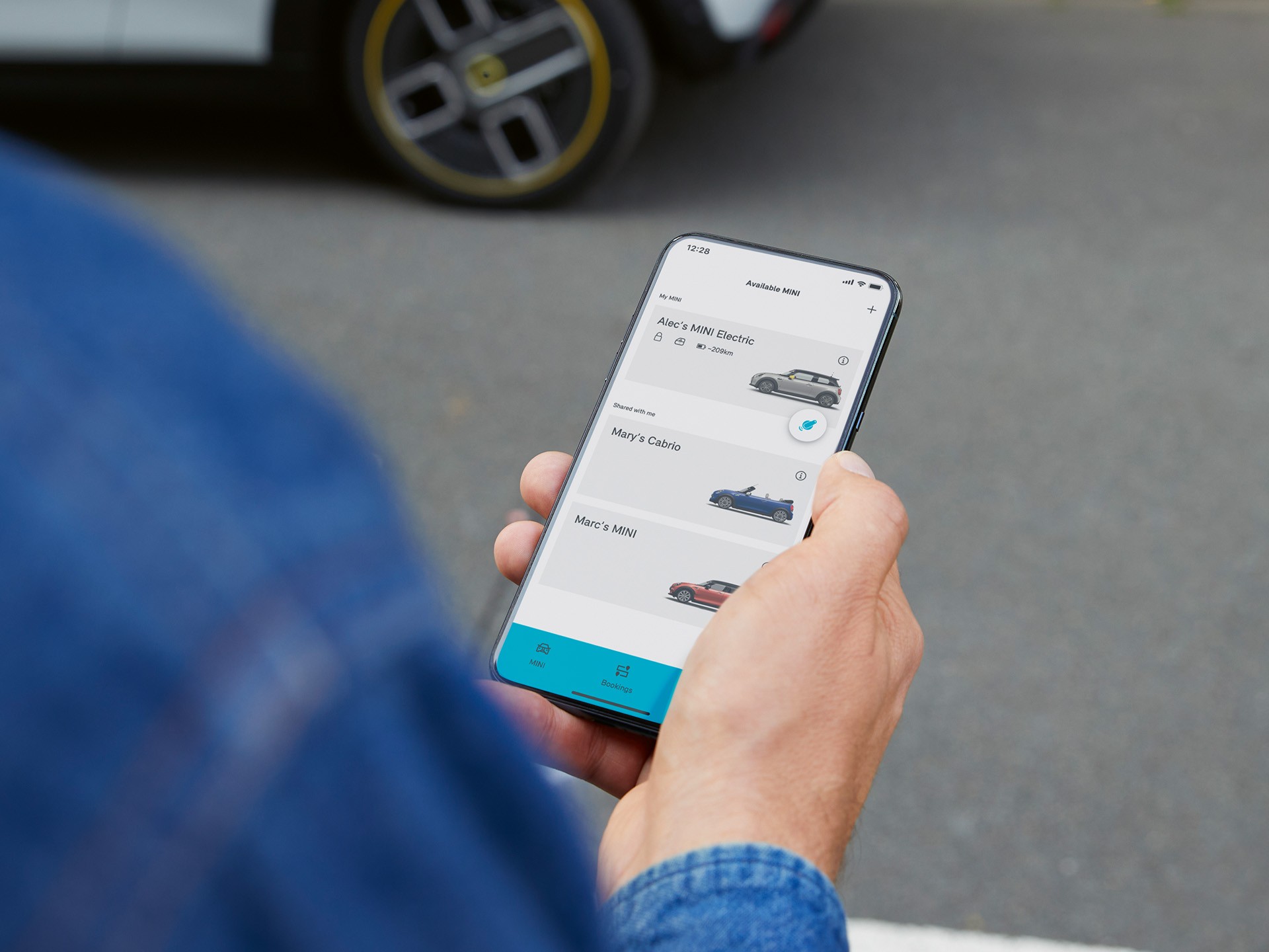 MINI Sharing für Ihr Business - MINI Sharing App - Los geht`s!